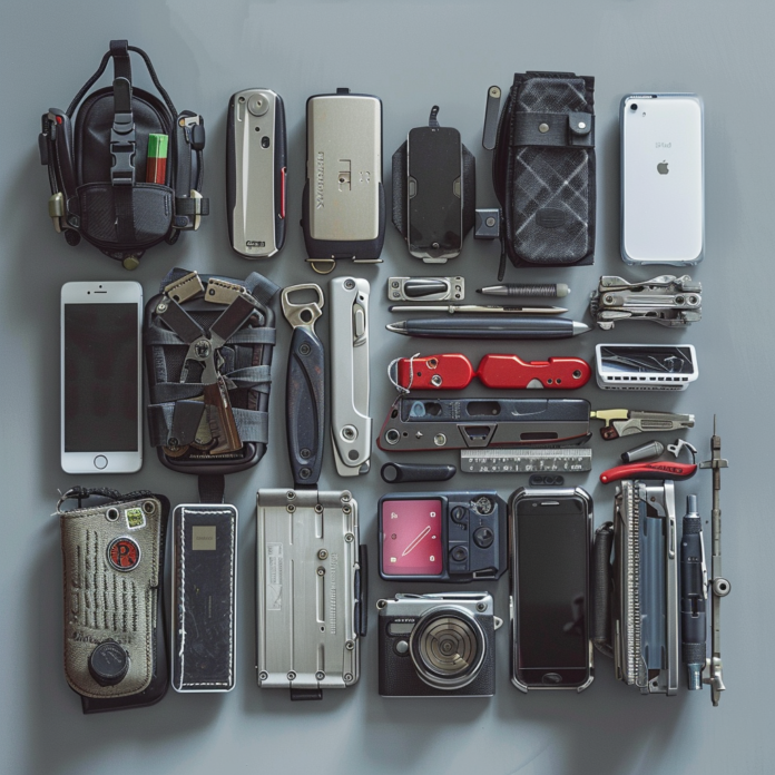 lot of accesories for freelancers tools