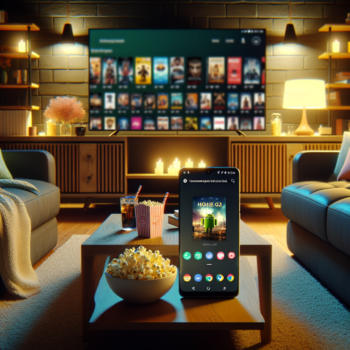 Planning the Perfect Movie Night with Your Android Phone