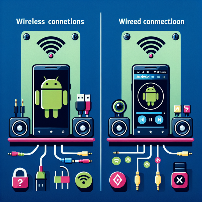 Wireless vs. Wired Connections for Android Car Audio: Pros and Cons