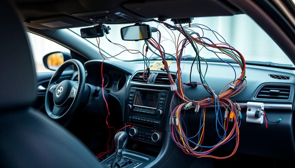 Car audio wiring