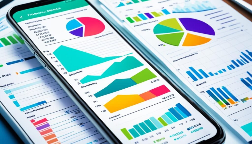 financial reports on iOS apps