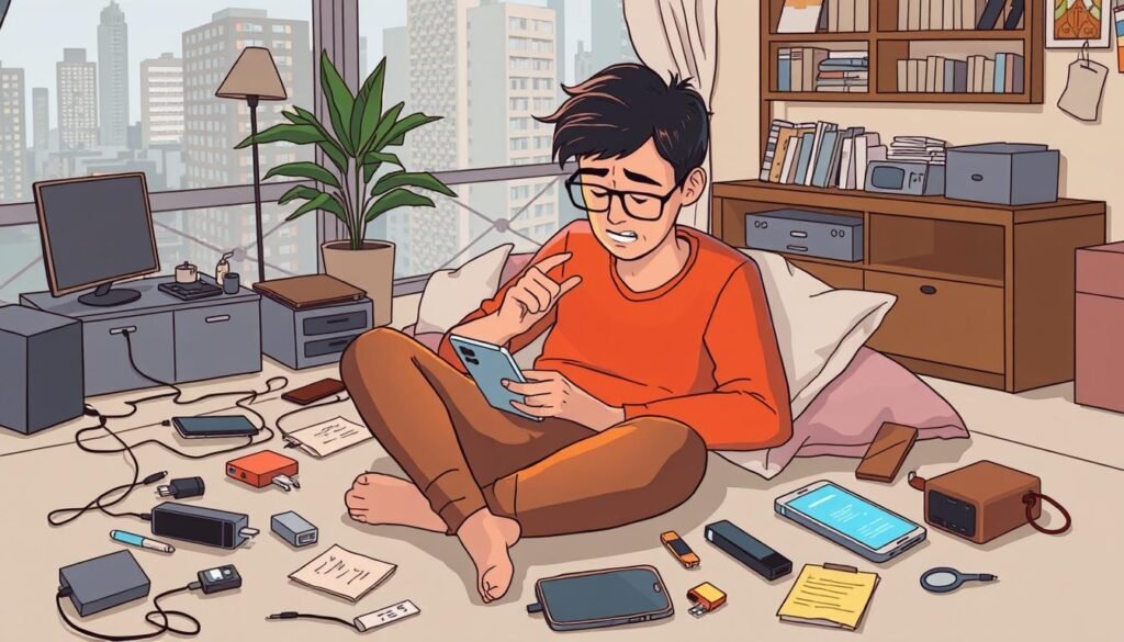 challenges of smartphone-only living