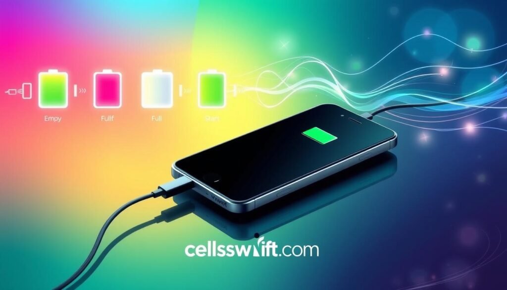 smartphone charging cycles