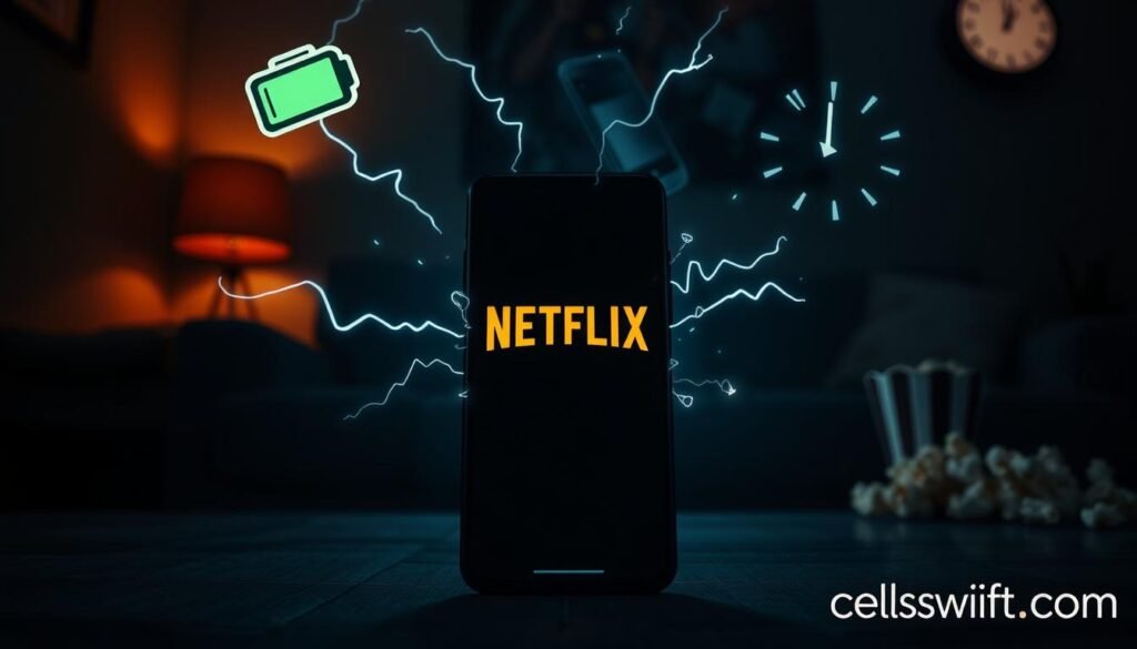 Netflix battery drain