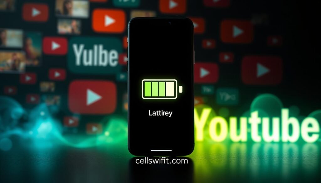 YouTube battery drain