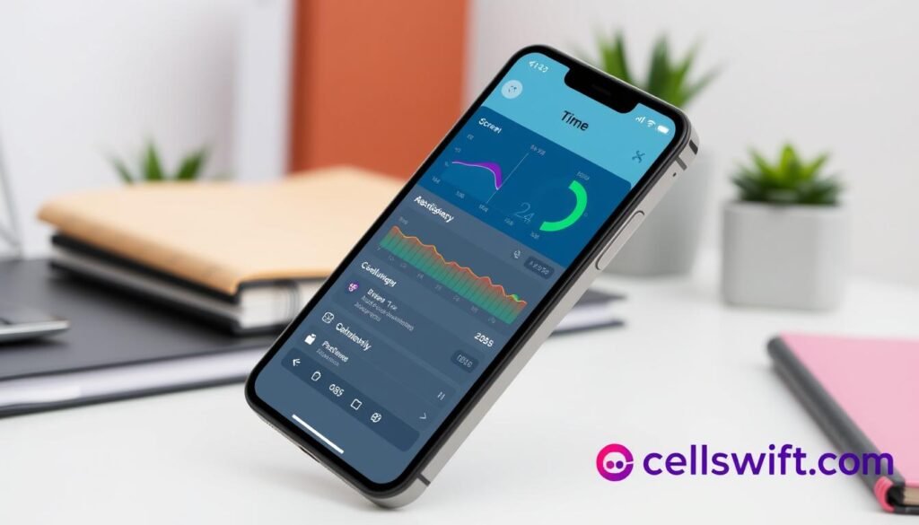 iPhone screen time management