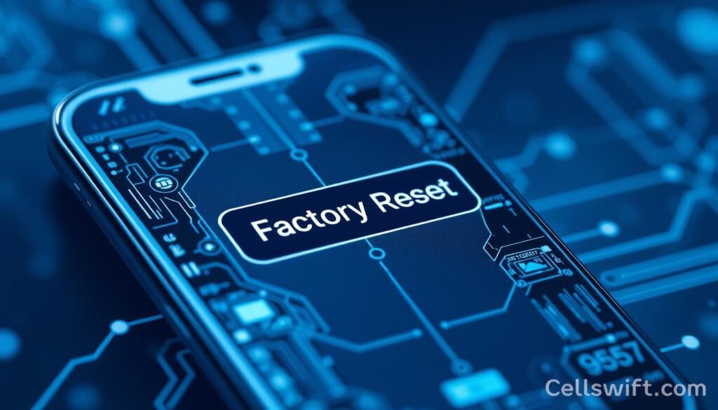 factory reset