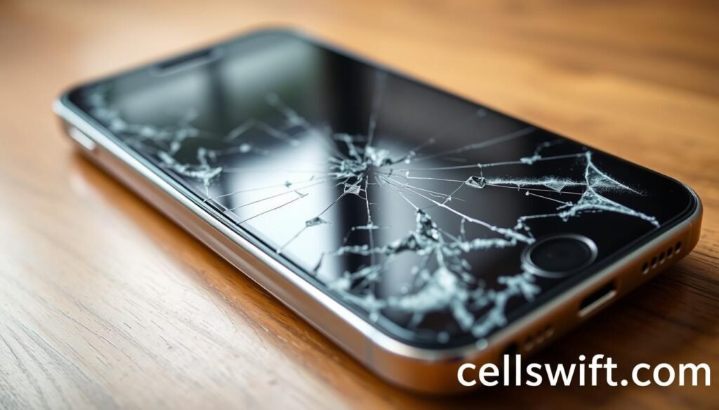 physical damage smartphone