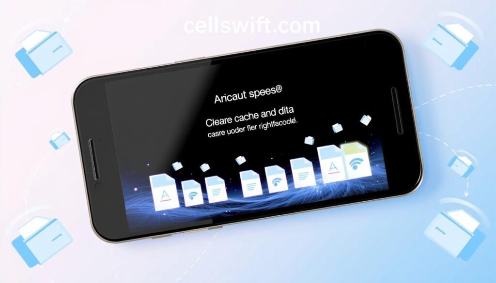 Clear cache and data